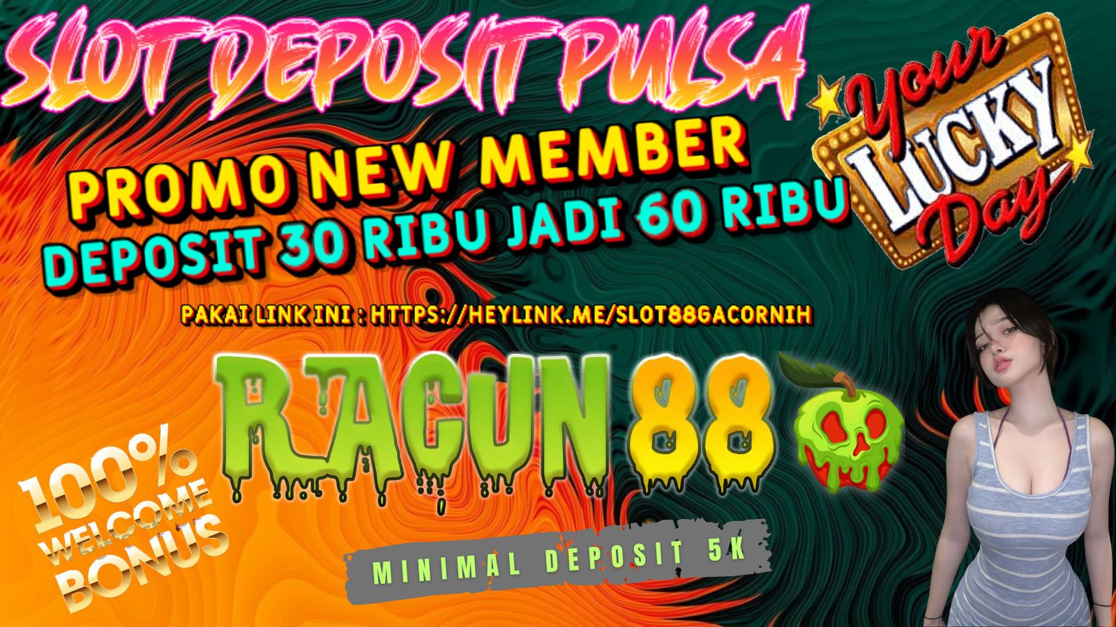 RACUN88 - Slot Deposit Pulsa