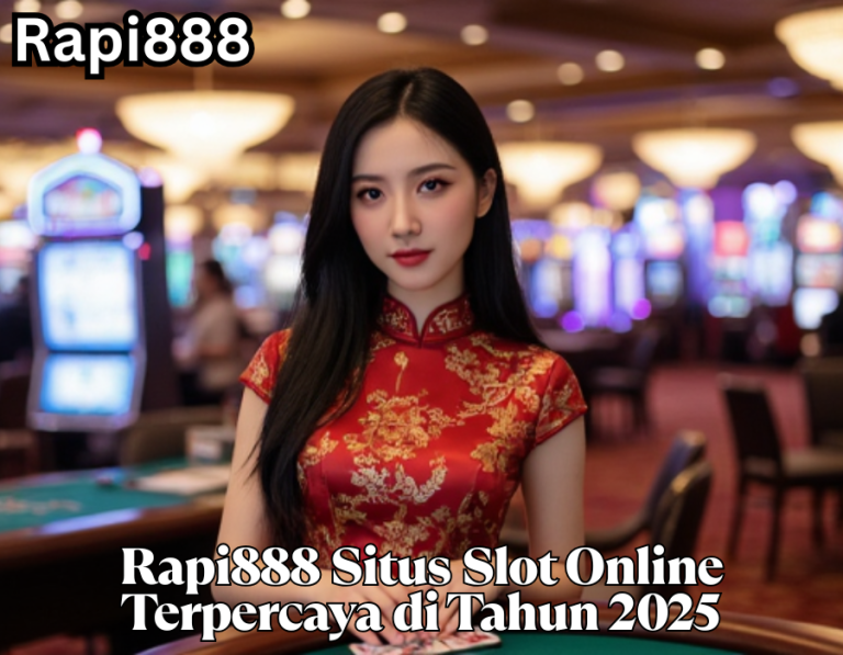 Rapi888 Situs Slot Online Terpercaya di Tahun 2025