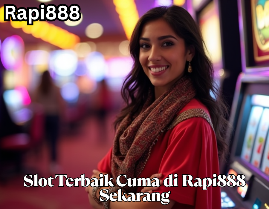 Slot Terbaik Cuma di Rapi888 Sekarang
